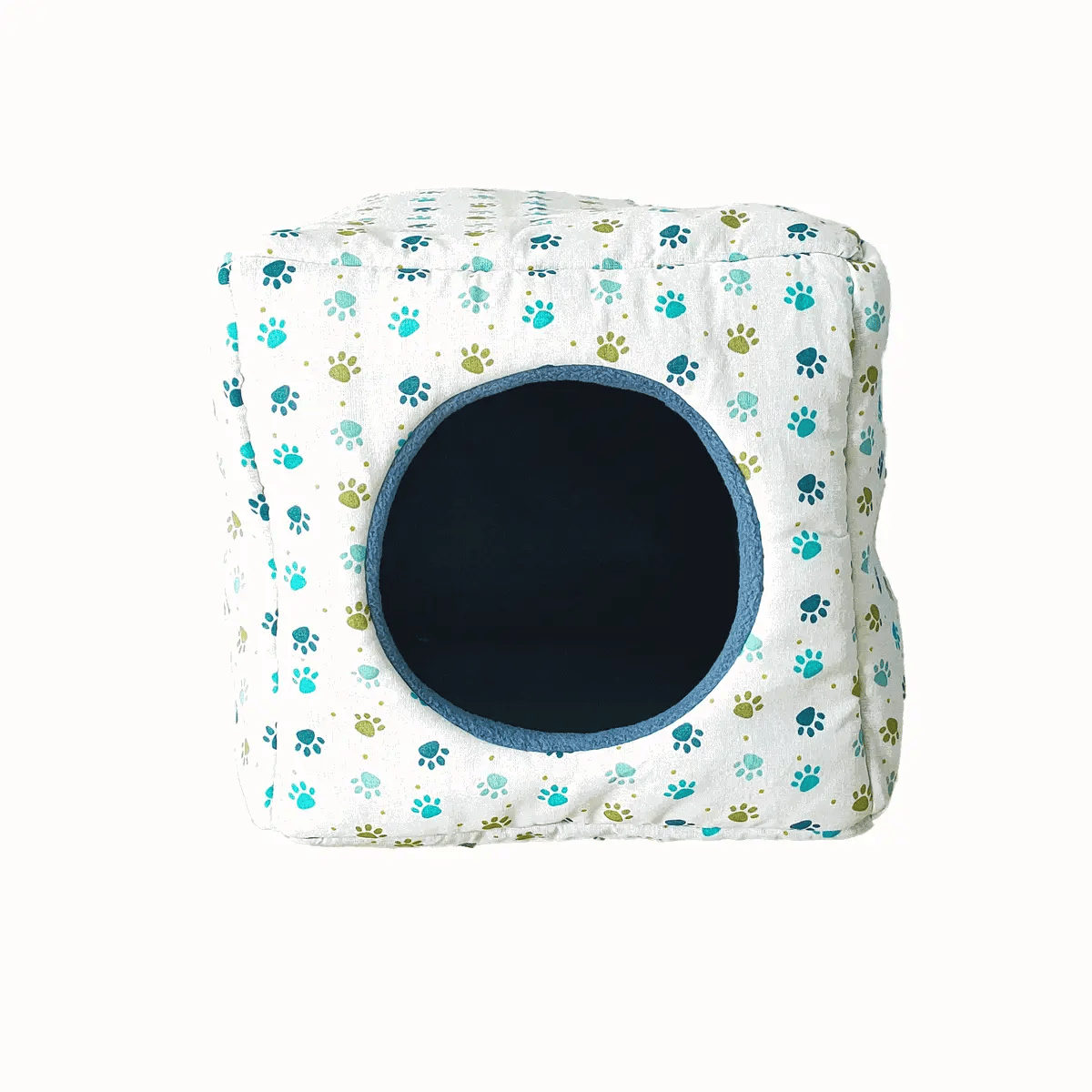 dodo cube 20x20cm dodoNAC vue 360° maison et lit cachette pour rat, furet, cochon d'inde et chinchilla fait main et personnalisable
