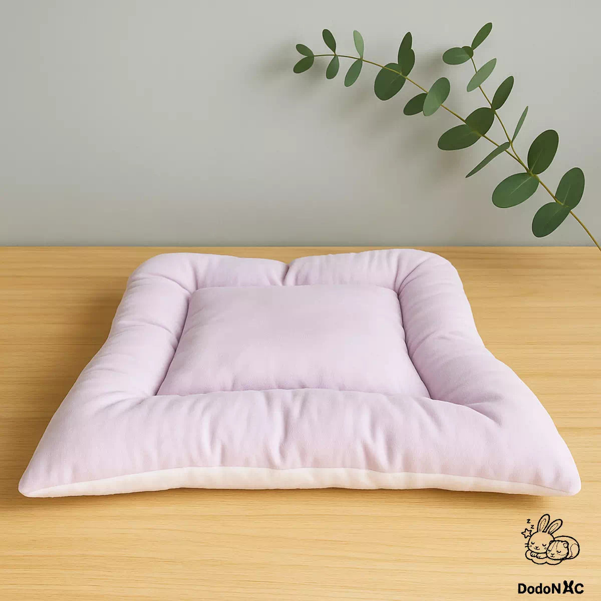 coussin moelleux dodoNAC (40x40cm) lit pour lapin, furert, cochon d'inde et petits animaux confortable et rembouré fait main