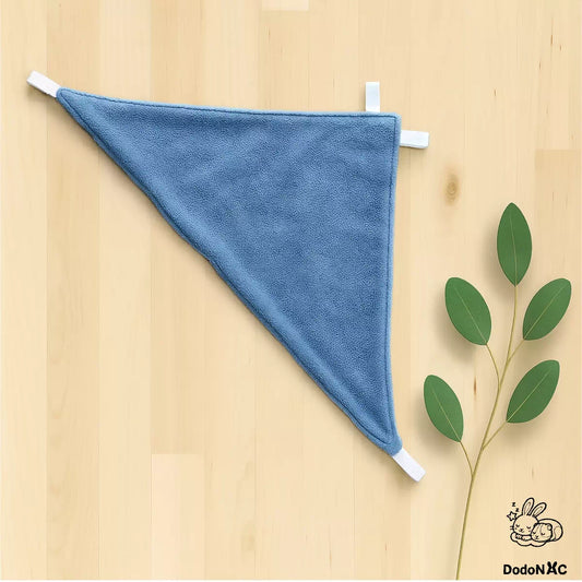 hamac d'angle dodoNAC (30x30x40cm) à suspendre face coté polaire pour rongeurs, rats, cochons d'inde, furets fait main et personnalisable