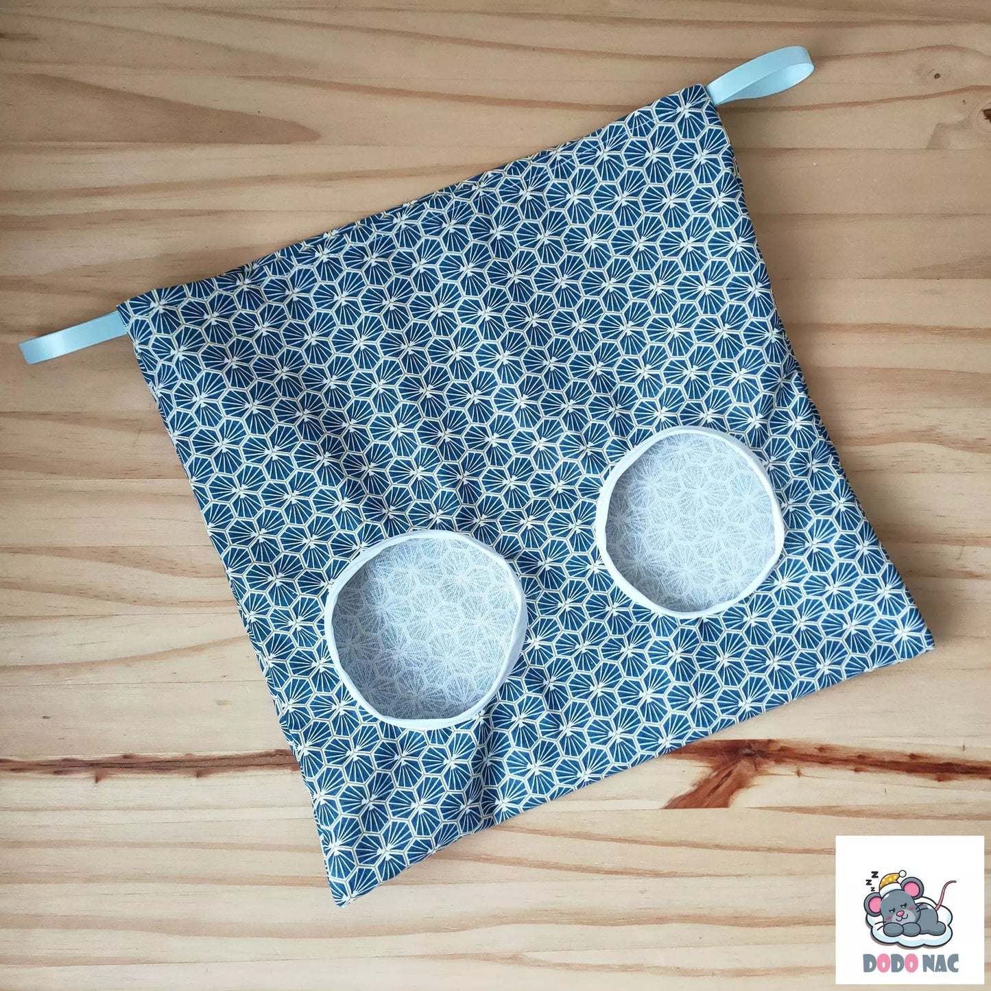 sac à foin fait main dodonac pour lapin cochon d'inde et chinchilla