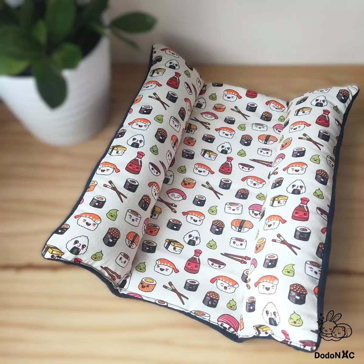 snugabun, snuggle bed pour lapin avec tissu kawaï, accessoire lapin, coussin absorbant lapin, lit pour lapin fait main et personnalisable couchage animaux de compagnie dodoNAC