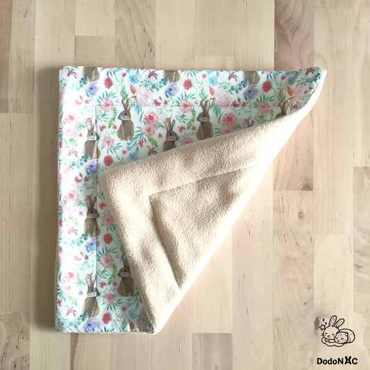 tapis litière absorbant pour rongeur, pee pad tapis pipi polaire pour cochon d'inde dodonac