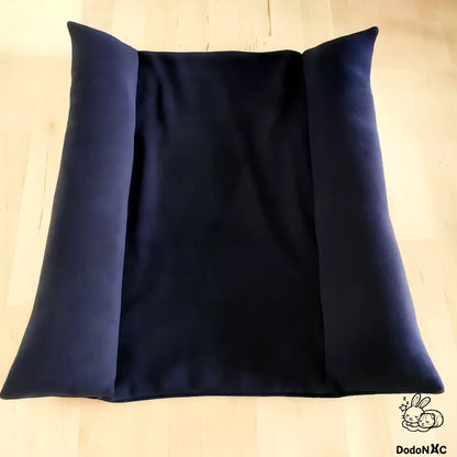 le meilleur lit pour lapins, maxi snugabun dodoNAC face polaire  grand couchage pour 2 lapins, fait main et personnalisable