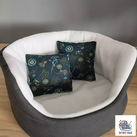 Coussin moelleux pour rongeurs - Oreiller de couchage fait main et personnalisable pour animaux de compagnie