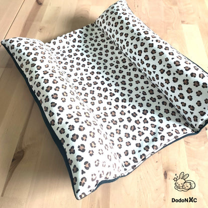 lit pour lapin snugabun dodonac motif léopard